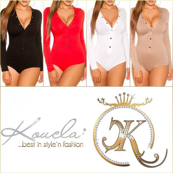 Koucla Sexy KouCla Body Mit Druckknopfleiste