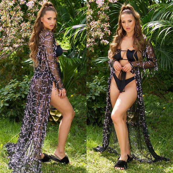 Koucla Sexy Koucla Cover-up / Cardigan Mit Pailetten