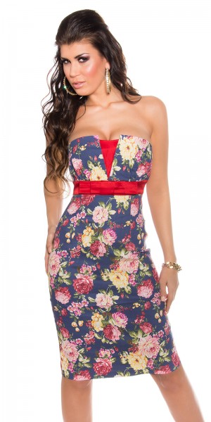 Koucla Sexy KouCla Etuikleid mit Flowerprint