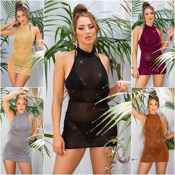 Koucla Sexy Koucla Glitzer Kleid / Cover-Up