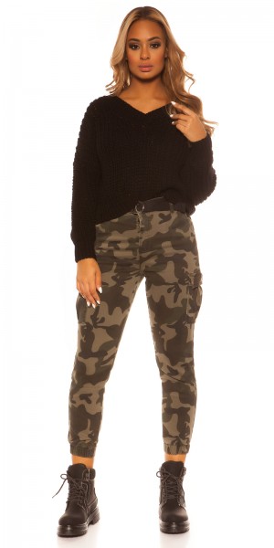 Koucla Sexy KouCla Grobstrick V Pulli
