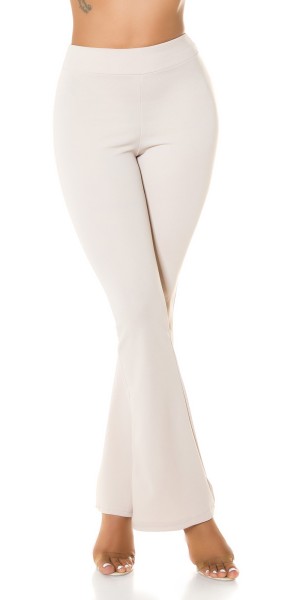 Koucla Sexy Koucla Highwaist Stoffhose Mit Schlag