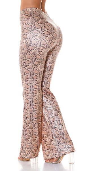 Koucla Sexy Koucla Highwaist Wetlook Schlaghose