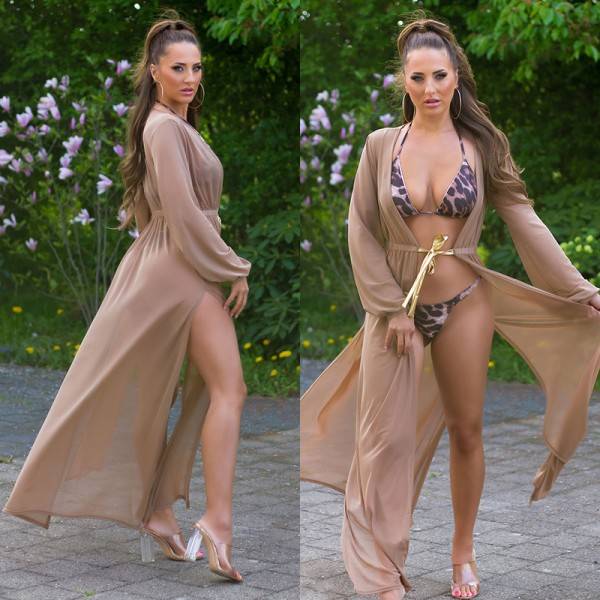 Koucla Sexy Koucla Langarm Strand Kimono / Cover-up