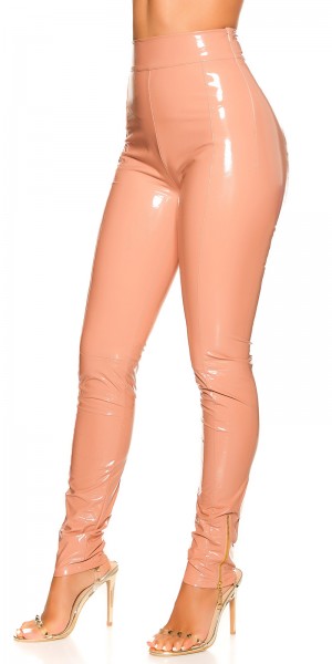 Koucla Sexy KouCla Latex Look Hose Mit Zips