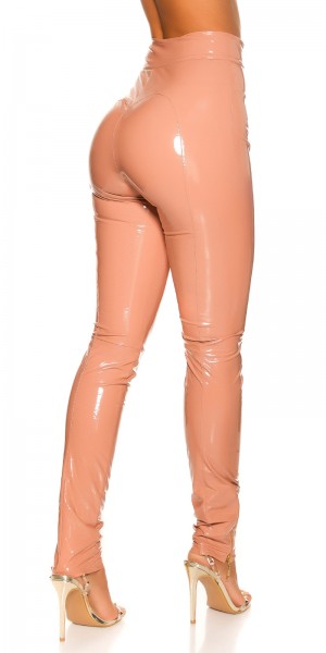 Koucla Sexy KouCla Latex Look Hose Mit Zips
