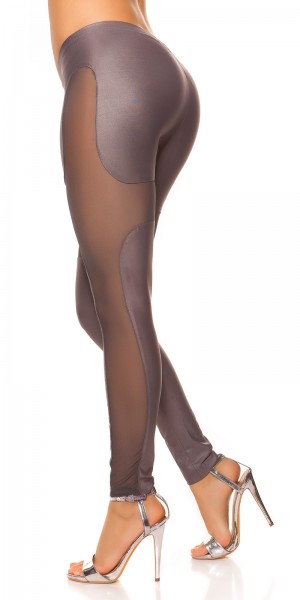 Koucla Sexy KouCla Leggings mit Netzapplikationen