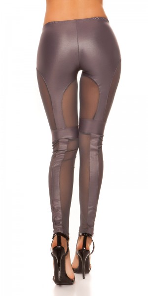 Koucla Sexy KouCla Leggings mit Netzeinsätzen