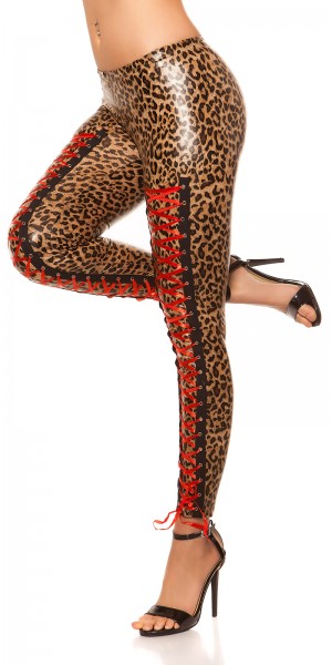 Koucla Sexy KouCla Leggings Mit Schnürung Vorne