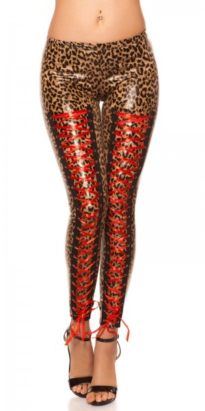 Koucla Sexy KouCla Leggings mit Schnürung vorne