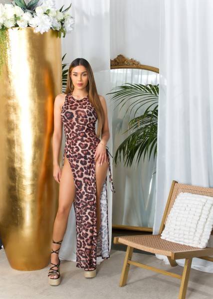 Koucla Sexy Koucla Mesh Maxikleid / Cover-Up