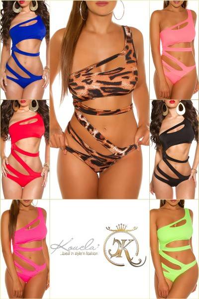 Koucla Sexy KouCla Monokini in BondageLook