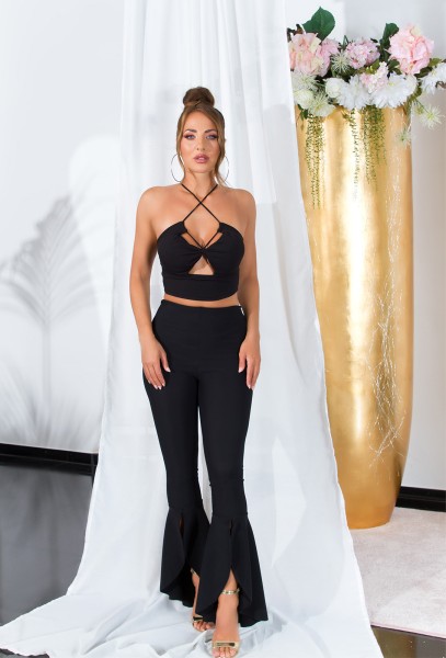 Koucla Sexy Koucla Musthave Schlaghose Mit Schlitz