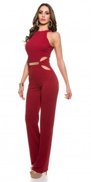 Koucla Sexy KouCla Neck Overall Mit Sexy Einblick