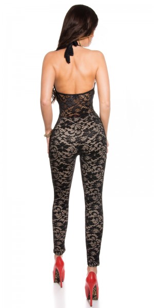 Koucla Sexy KouCla Neckoverall Mit Spitze