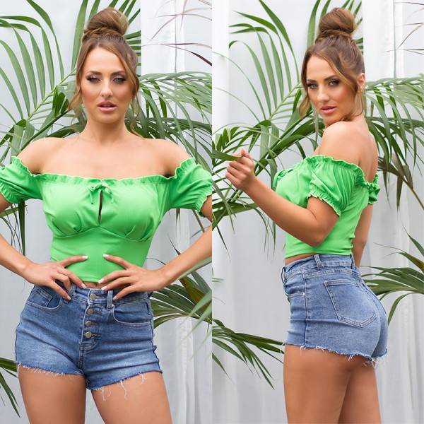 Koucla Sexy Koucla Off-Shoulder Crop Top