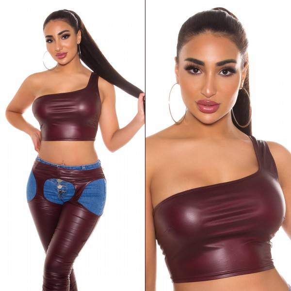 Koucla Sexy Koucla One-Shoulder Crop Top