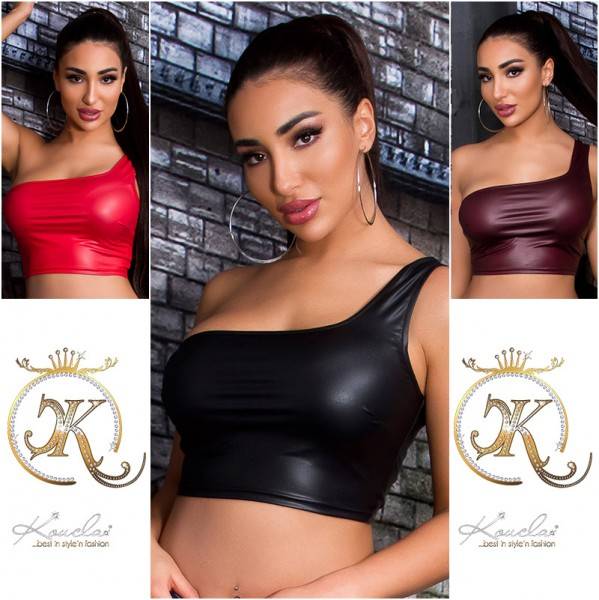 Koucla Sexy Koucla One-Shoulder Crop Top