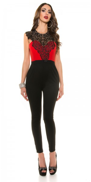 Koucla Sexy Koucla-Overall Mit Spitze