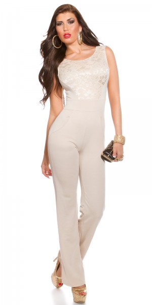 Koucla Sexy KouCla Overall mit Spitze und Zip