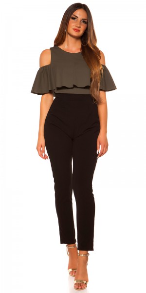 Koucla Sexy Koucla-Overall Mit Volant