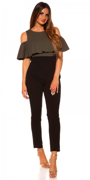 Koucla Sexy Koucla-Overall mit Volant