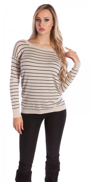 Koucla Sexy Koucla Pullover Rückenfrei