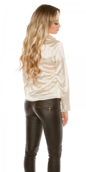 Koucla Sexy KouCla Satinlook Bluse