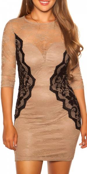 Koucla Sexy KouCla Spitzen-Minikleid