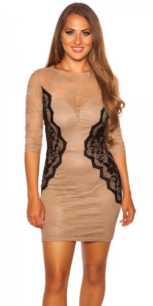 Koucla Sexy KouCla Spitzen-Minikleid