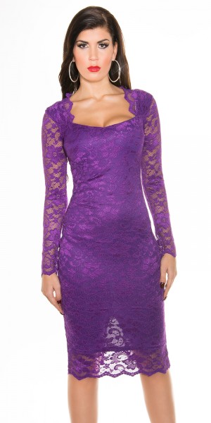 Koucla Sexy KouCla Spitzen-Pencil Kleid