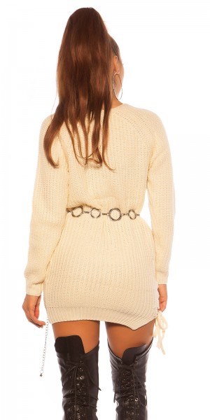 Koucla Sexy KouCla Strickpulli Mit Schnürung