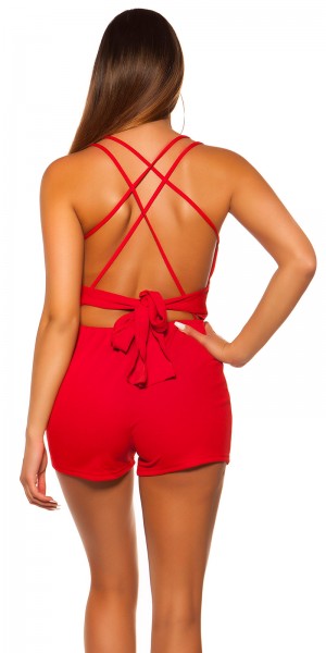 Koucla Sexy KouCla Träger Playsuit mit Schleife