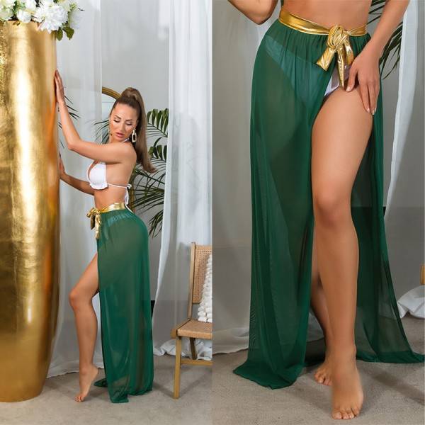 Koucla Sexy Koucla Transparenter Maxirock / Cover-Up