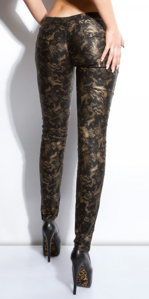 Koucla Sexy KouCla Treggings Im Lederlook