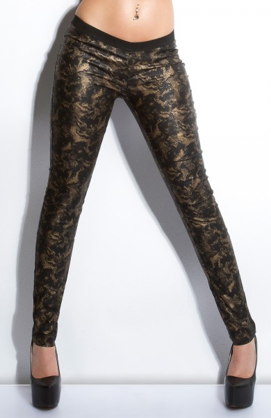 Koucla Sexy KouCla Treggings Im Lederlook