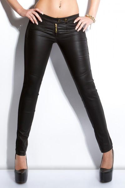Koucla Sexy KouCla Treggings Mit Goldenen Knoepfen