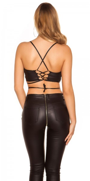Koucla Sexy KouCla Wetlook Crop Top