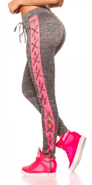 Koucla Sexy KouCla Workout Leggings mit Schnürung