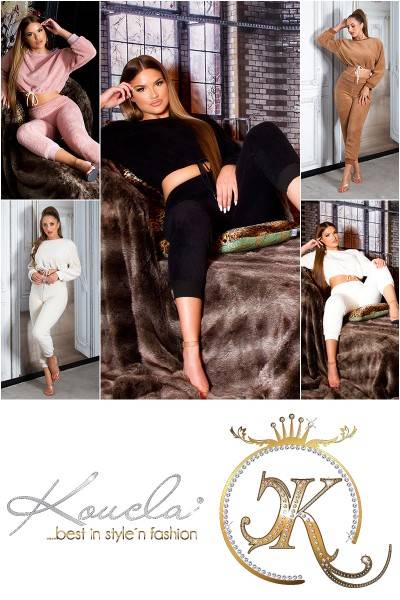 Koucla Sexy Kuscheliger Anzug/ Crop Pulli