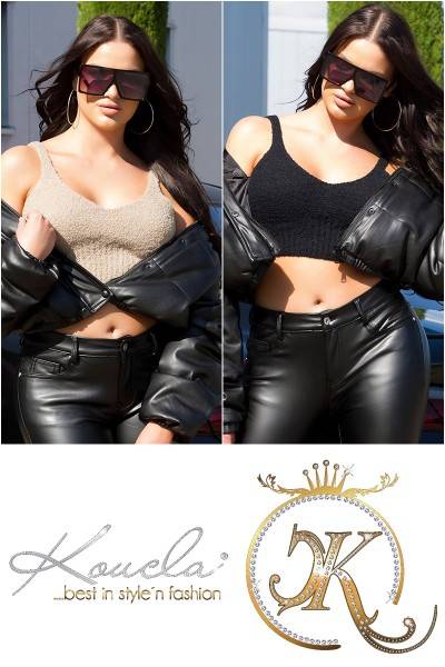 Koucla Sexy Kuscheliger Crop Top