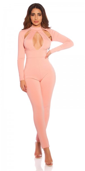 Koucla Sexy Langarm Overall Mit Cut Outs