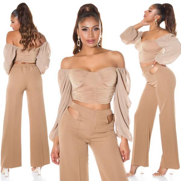 Koucla Sexy Langarm Shirt Bauchfrei