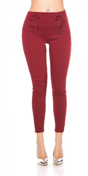 Koucla Sexy Leggings Mit Schnürung