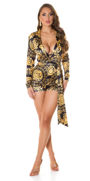 Koucla Sexy Luxury Look Jumpsuit Mit Gürtel