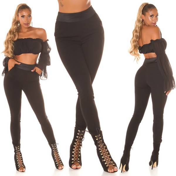 Koucla Sexy Musthave Highwaist Skinny Stoffhose