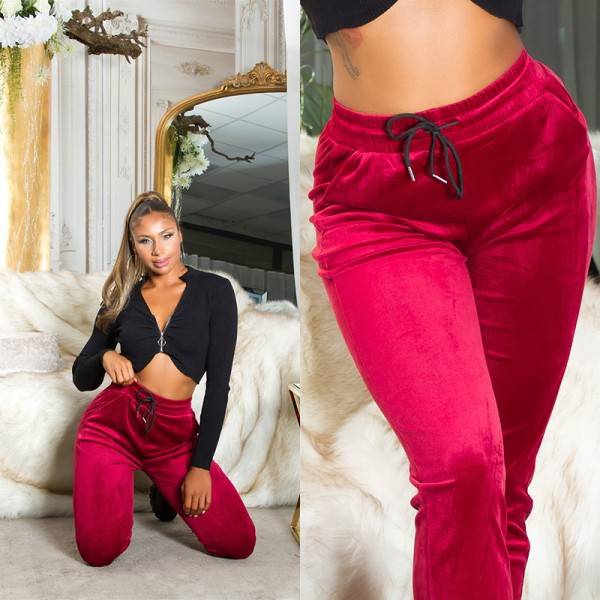 Koucla Sexy Musthave Loungewear Jogger Aus Plüsch