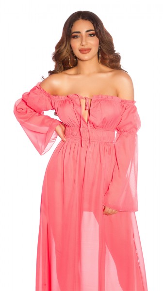 Koucla Sexy Off Shoulder Maxi Kleid