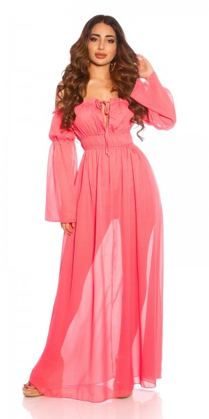 Koucla Sexy Off Shoulder Maxi Kleid