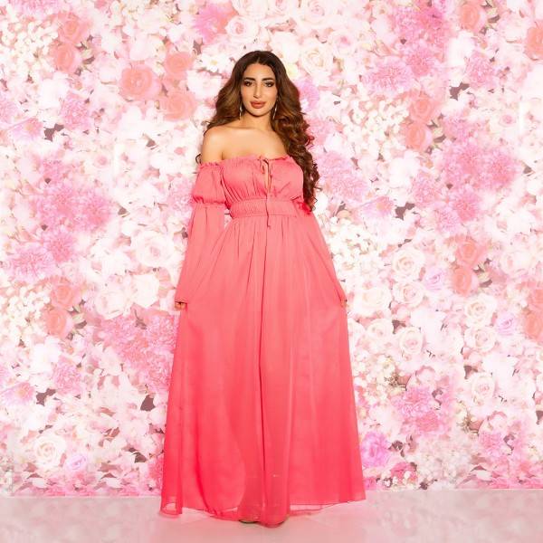 Koucla Sexy Off Shoulder Maxi Kleid